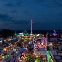 JahrmarktbeiNacht &copy; J&uuml;rgen Bl&auml;tz