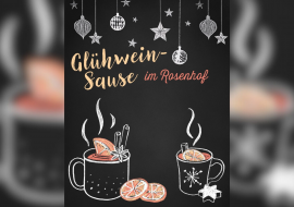 Glühweinsause im Rosenhof, © Bauchdenker Grafikdesign