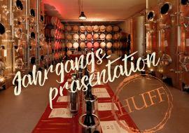 Jahrgangspr&auml;sentation Huff, &copy; Weingut Georg Gustav Huff