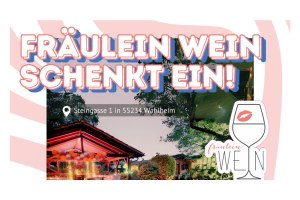 Fr&auml;ulein Wein schenkt ein