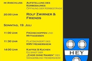 Programm Heimersheimer Kerb