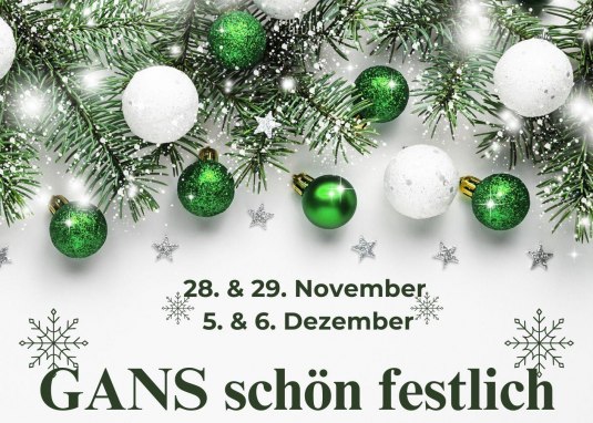 GANS schön festlich © Domhof erleben