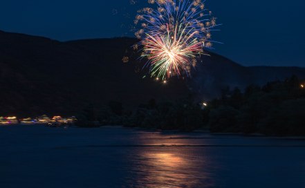 Rhein in Flammen