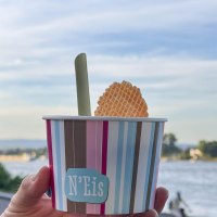 N'Eis am Rhein - mit Ausblick &copy; Rheinhessen-Touristik GmbH