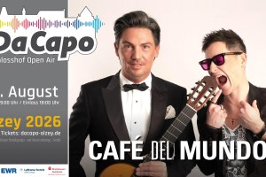 Plakat DaCapo Caf&eacute; del Mundo, &copy; Stadtverwaltung Alzey