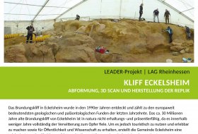 LEADER-Projekt Plakat: Kliff Eckelsheim 1/2
