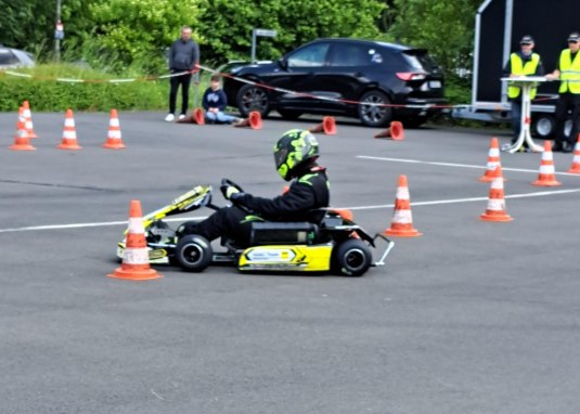 Kart-Slalom