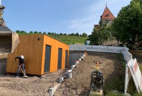 LEADER Projekt Kultur und Wein - Touristische Aufwertung Erlebniswelt Wi&szlig;berg