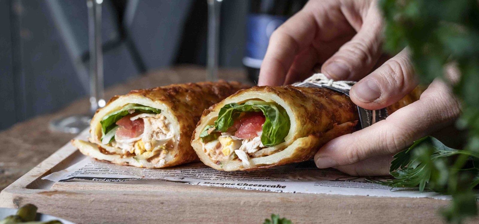 Kartoffel Wrap, &copy; Svenja Mattner-Shahi - Klara und Ida