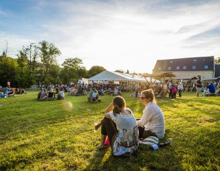 Erdbeerfest in Wasems Kloster Engelthal, &copy; Weingut Wasem