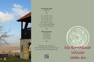 Hiwwelrast Flyer, &copy; Bornheimer Winzer