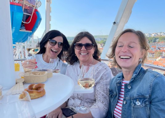 Riesenradweinprobe &copy; TI Alzey