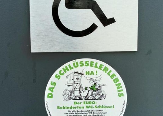 Euroschl&uuml;sseltoil. &copy; VG Monsheim