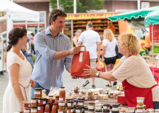 Wochenmarkt &copy; Rheinhessen-Touristik GmbH, Dominik Ketz