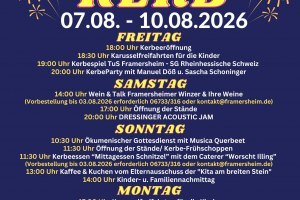 Plakat Framersheimer Kerb