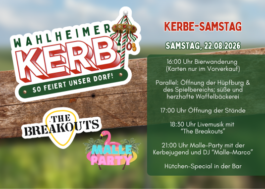 Programm am Samstag