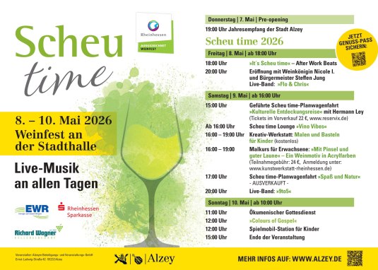 Scheutime Programm &copy; Bernhard Bertram