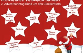Weihnachtsmarkt Flyer Seite 2 © Ortsgemeinde Udenheim
