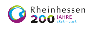 Logo ? Rheinhessen wijn ervaring regio in het jubileumjaar 2016